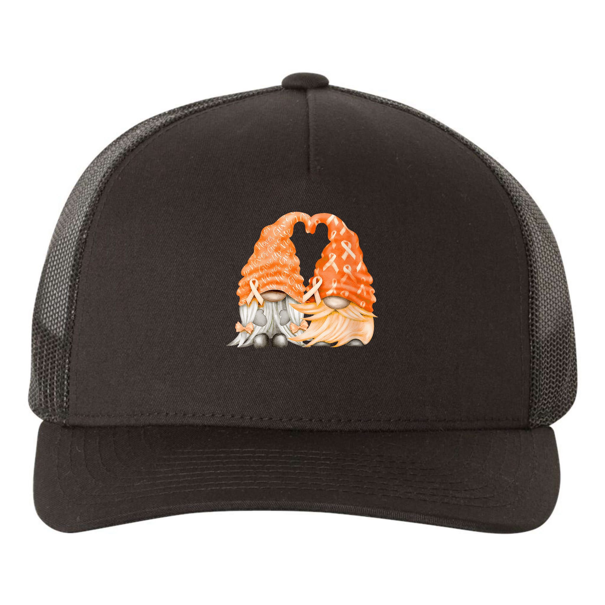 Wear Orange Gnomes For Multiple Sclerosis Awareness Yupoong Adult 5-Panel Trucker Hat
