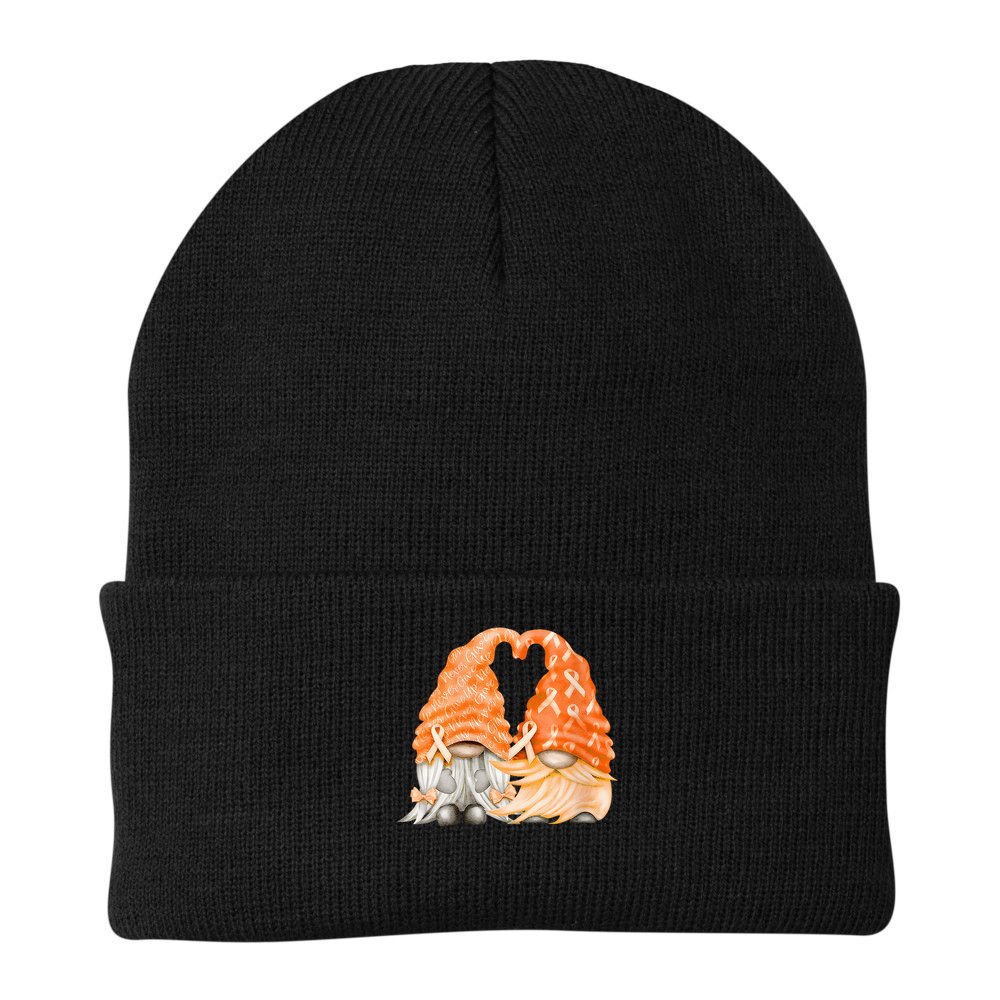 Wear Orange Gnomes For Multiple Sclerosis Awareness Beanie