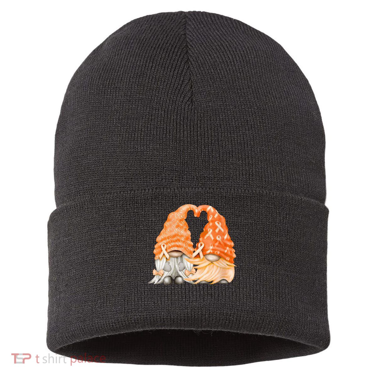 Wear Orange Gnomes For Multiple Sclerosis Awareness Sustainable Knit Beanie