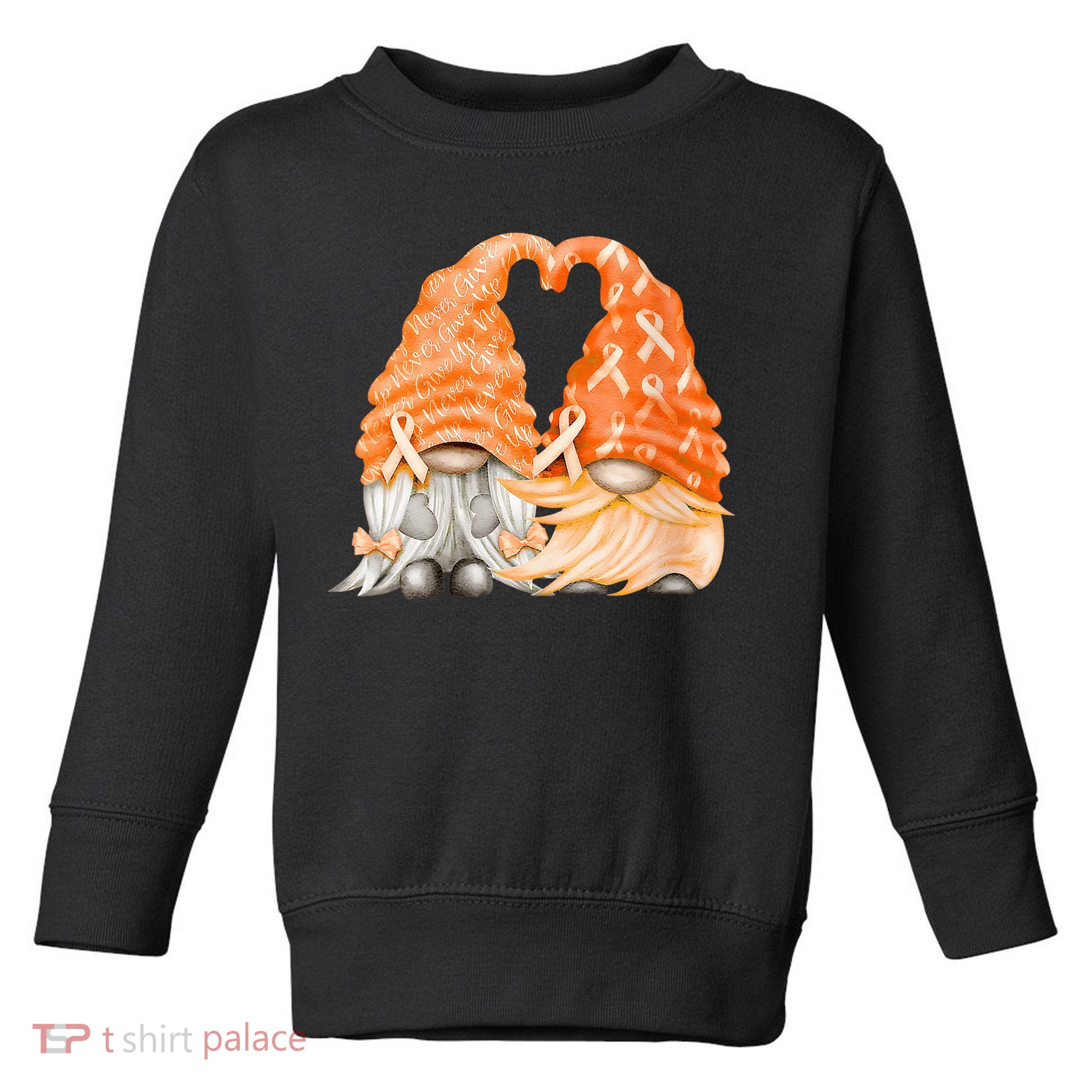 Wear Orange Gnomes For Multiple Sclerosis Awareness Toddler Sweatshirt