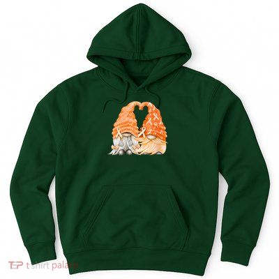 Wear Orange Gnomes For Multiple Sclerosis Awareness Hoodie