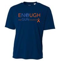 Wear Orange Gun Violence Awareness Enough End Gun Violence Cooling Performance Crew T-Shirt