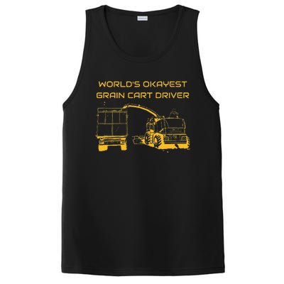 World's Okayest Grain Cart Driver funny Farming PosiCharge Competitor Tank