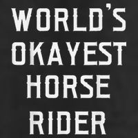 WorldS Okayest Horse Rider Beanie