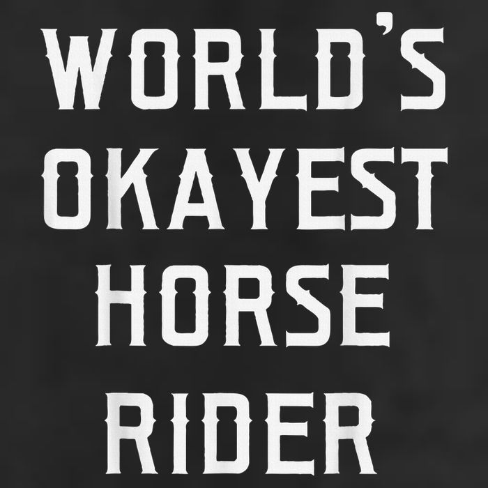WorldS Okayest Horse Rider Beanie