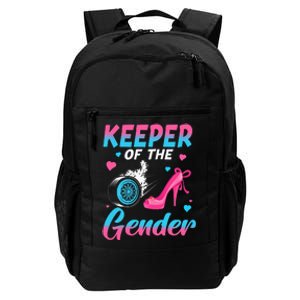 Wheels Or Heels Keeper Of The Gender Baby Reveal Party Daily Commute Backpack