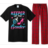 Wheels Or Heels Keeper Of The Gender Baby Reveal Party Pajama Set