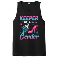 Wheels Or Heels Keeper Of The Gender Baby Reveal Party PosiCharge Competitor Tank