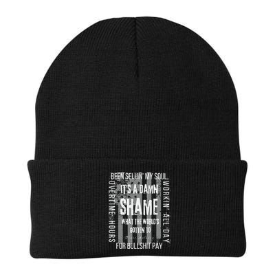 Working Overtime Hours For Bullshit Pay I Wanna Go Home Oliver Anthony Beanie