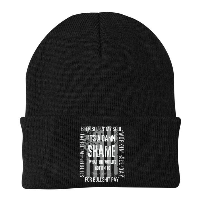 Working Overtime Hours For Bullshit Pay I Wanna Go Home Oliver Anthony Beanie