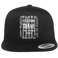 Working Overtime Hours For Bullshit Pay I Wanna Go Home Oliver Anthony Flatbill Hat