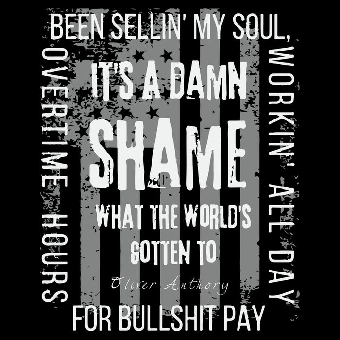 Working Overtime Hours For Bullshit Pay I Wanna Go Home Oliver Anthony Kids T-Shirt