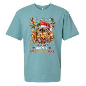 Whimsical Owl Holiday Celebration Sueded Cloud Jersey T-Shirt