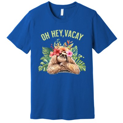 Wo Oh Hey Vacay Souvenir Gift Premium T-Shirt