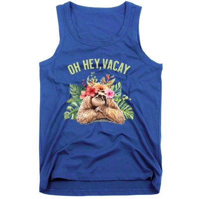 Wo Oh Hey Vacay Souvenir Gift Tank Top