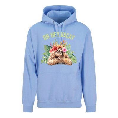 Wo Oh Hey Vacay Souvenir Gift Unisex Surf Hoodie