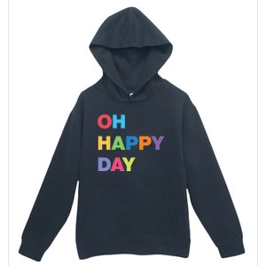 Womens Oh Happy Day, Cute Casual Women's Summer Fashion Funny Urban Pullover Hoodie