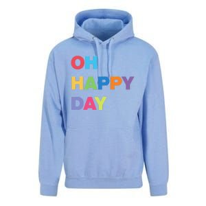 Womens Oh Happy Day, Cute Casual Women's Summer Fashion Funny Unisex Surf Hoodie