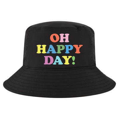 Womens Oh Happy Day, Cute Casual Women's Summer Fashion Cool Comfort Performance Bucket Hat