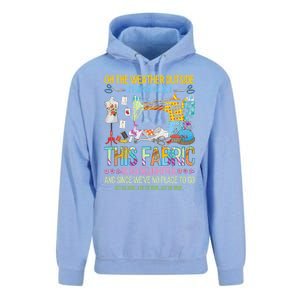 Weather Outside Is Frightful But This Fabric's So Delightful Gift Unisex Surf Hoodie