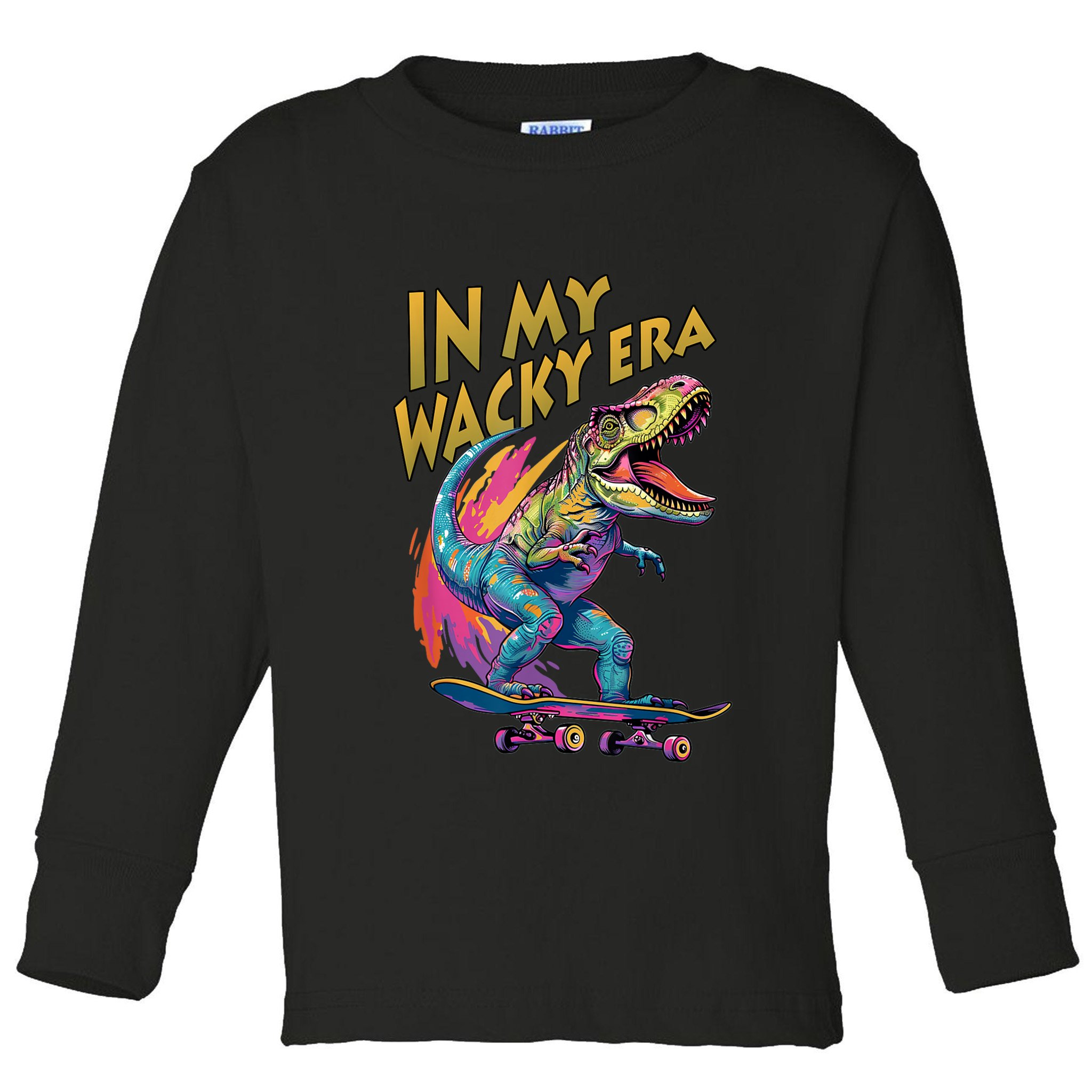 Wacky Outfit | In My Wacky Era Toddler Long Sleeve Shirt