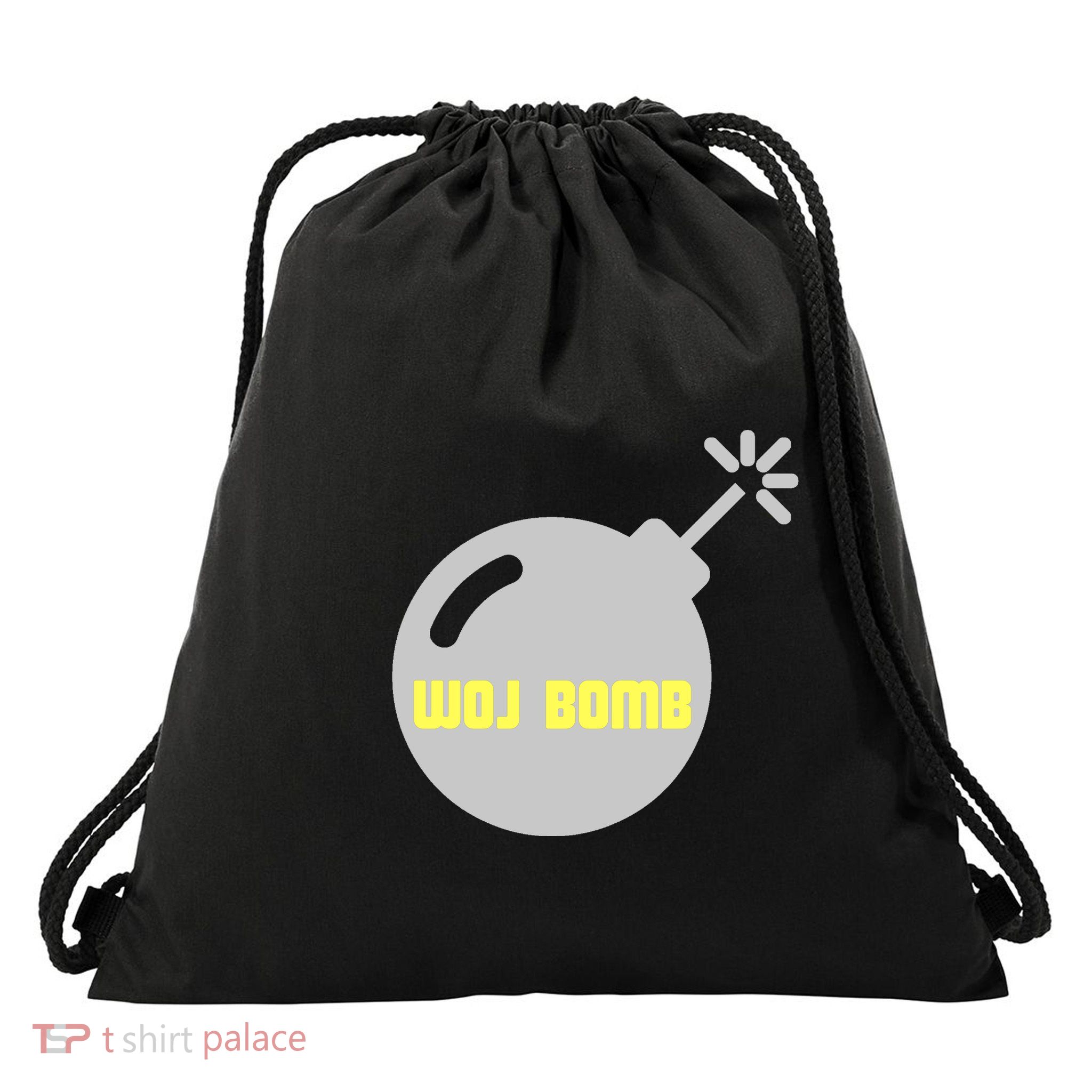 Woj Bomb Drawstring Bag