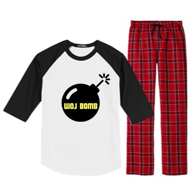 Woj Bomb Raglan Sleeve Pajama Set