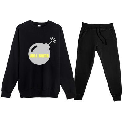 Woj Bomb Premium Crewneck Sweatsuit Set