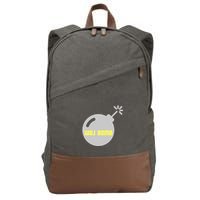 Woj Bomb Cotton Canvas Backpack