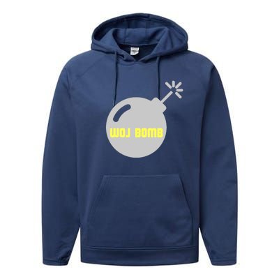 Woj Bomb Performance Fleece Hoodie