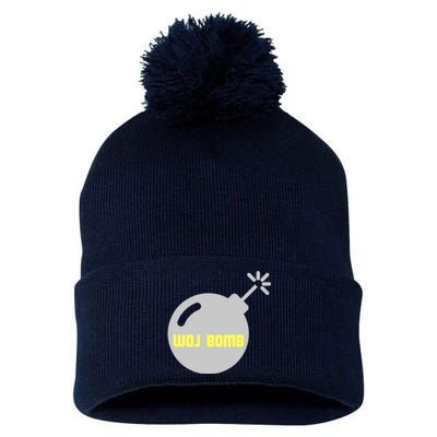 Woj Bomb Pom Pom 12in Knit Beanie