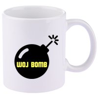 Woj Bomb 11oz C Handle Ceramic Mug