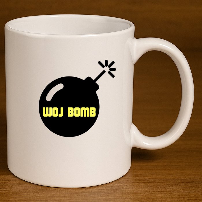 Woj Bomb 11oz C Handle Ceramic Mug