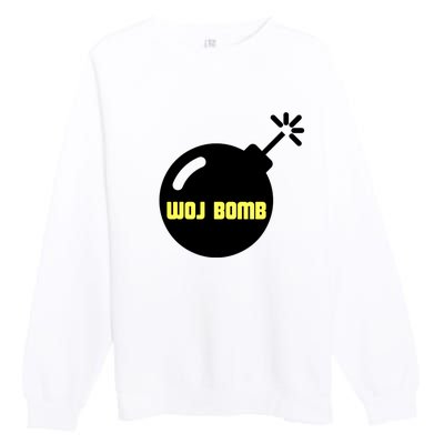 Woj Bomb Premium Crewneck Sweatshirt