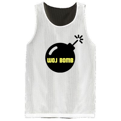 Woj Bomb Mesh Reversible Basketball Jersey Tank