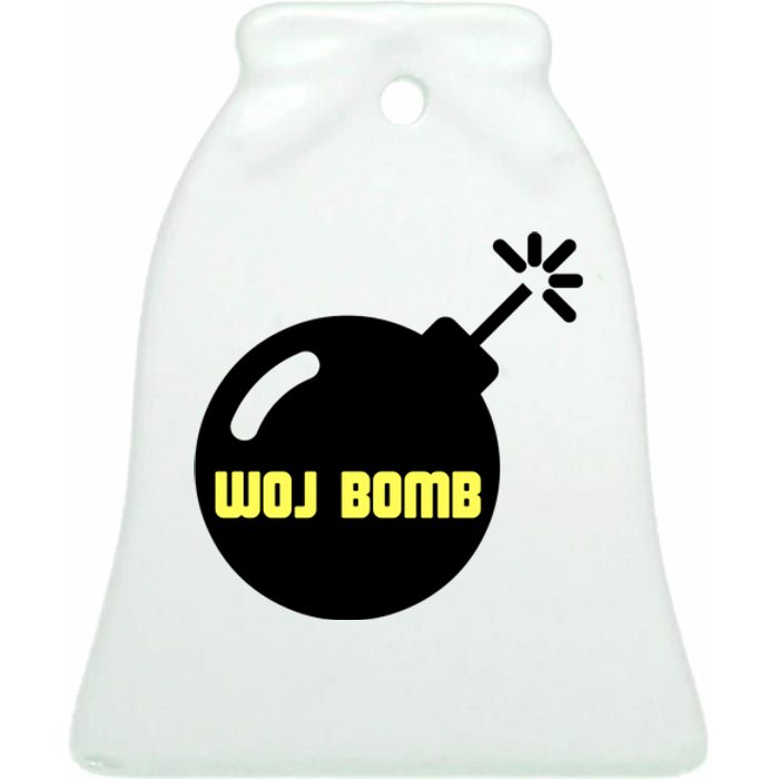 Woj Bomb Ceramic Bell Ornament