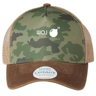 Woj Bomb Incoming Legacy Tie Dye Trucker Hat