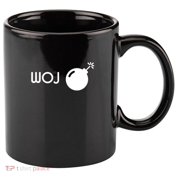 Woj Bomb Incoming 11oz C Handle Ceramic Mug