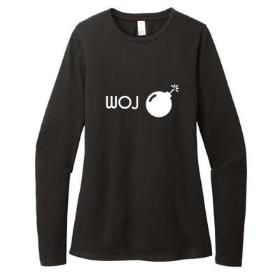 Woj Bomb Incoming Womens CVC Long Sleeve Shirt