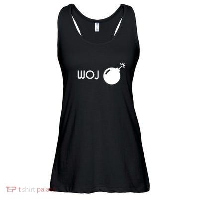Woj Bomb Incoming Ladies Essential Flowy Tank
