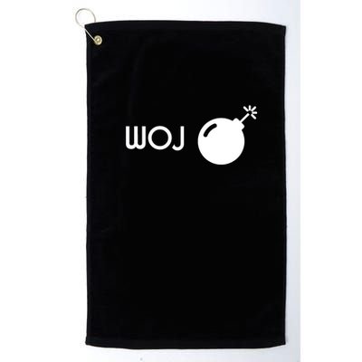 Woj Bomb Incoming Golf Towel