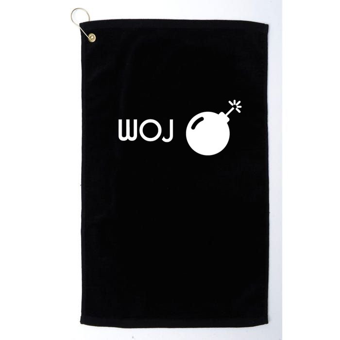 Woj Bomb Incoming Golf Towel