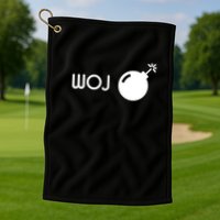 Woj Bomb Incoming Golf Towel