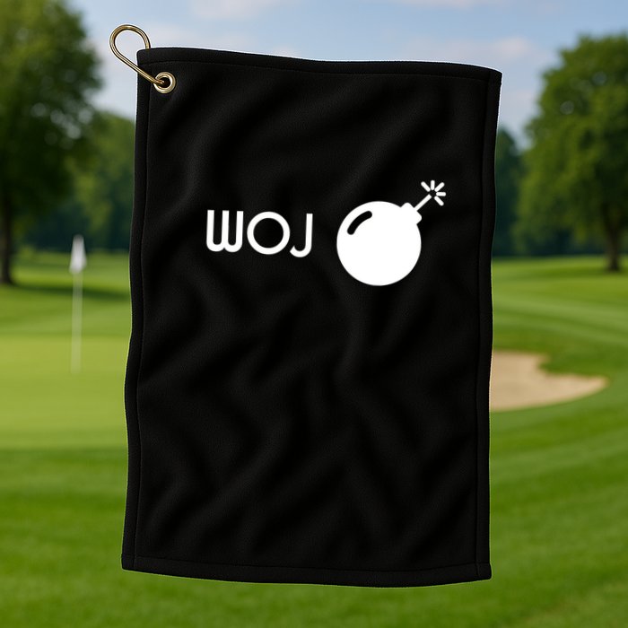 Woj Bomb Incoming Golf Towel