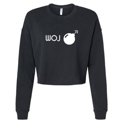 Woj Bomb Incoming Cropped Pullover Crew