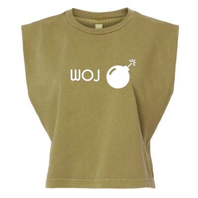 Woj Bomb Incoming Garment-Dyed Women's Muscle Tee