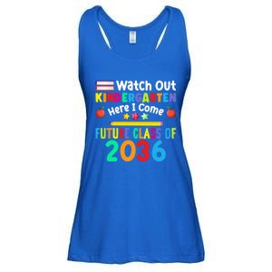 Watch Out Kindergarten Here I Come Future Class Of 2036 Gift Ladies Essential Flowy Tank