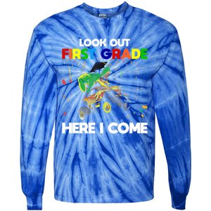 Watch Out Kindergarten Here I Come Graduate Cool Gift Tie-Dye Long Sleeve Shirt