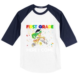 Watch Out Kindergarten Here I Come Graduate Cool Gift Baseball Sleeve Shirt