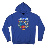 Watch Out Kindergarten Here I Come Kindergarten Gift Hoodie